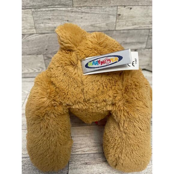 8” Mary Meyer Teddy Bear Holly Sitting Plush w/ Tag Stuffed Animal Bear Paw Feet - Picture 7 of 8